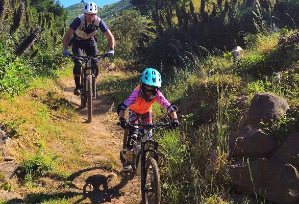 kids in tours madeira mountain biking
